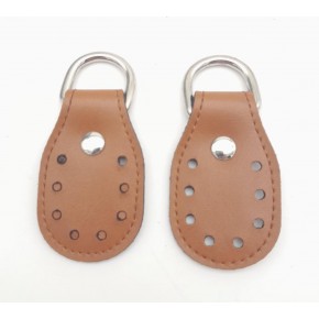 Çanta Aksesuar Açık Taba Çift Kat Dikişli Suni Deri Sapucu Böce Gümüş Metalli