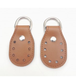 Çanta Aksesuar Açık Taba Çift Kat Dikişli Suni Deri Sapucu Böce Gümüş Metalli