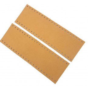 Çanta Aksesuar Açık Taba Gerçek Deri Tutma Sapı 18X6 Cm Simit Sap