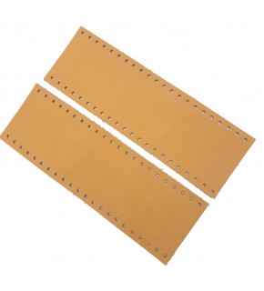 Çanta Aksesuar Açık Taba Gerçek Deri Tutma Sapı 18X6 Cm Simit Sap