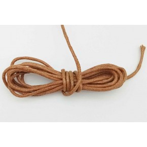 Çanta Aksesuar Açık Taba Mumlu Koton İp 5 Metre