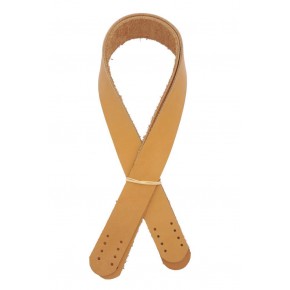 Çanta Aksesuar Açık Taba Renk Gerçek Deri 60X3 Cm Çift Sap