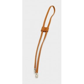 Çanta Aksesuar Açık Taba Suni Deri Dikişli Büzgü Gümüş Metalli