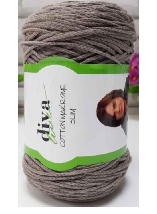 Çanta Aksesuar Açık Vizon Rengi İnce Pamuk Makrome