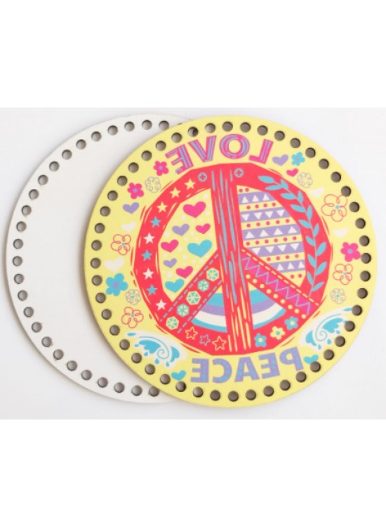 Çanta Aksesuar Ahşap 20 Cm Çapında Resimli Plaka Arkalıklı F Serisi No:3 Çanta Aksesuar Ahşap 20 Cm Çapında Resimli Plaka Arkalıklı F Serisi No:3