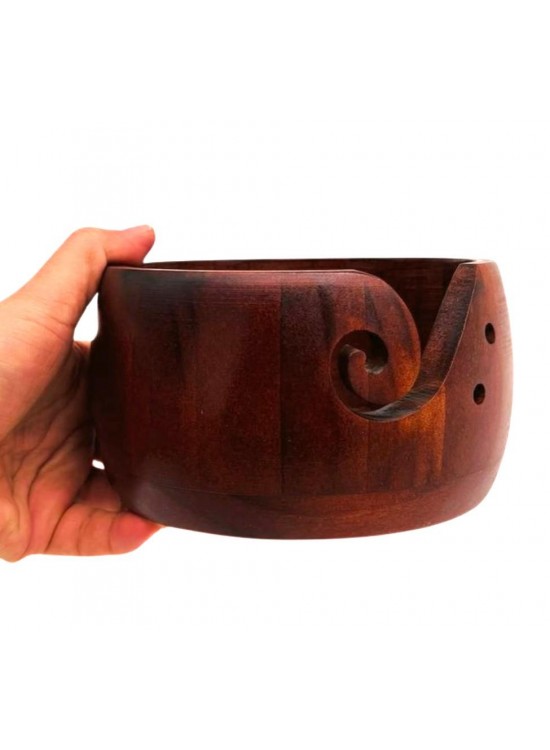 Çanta Aksesuar Ahşap İplik Kasesi ve 5 adet Bambu Tığ Çanta Aksesuar Ahşap İplik Kasesi ve 5 adet Bambu Tığ