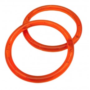 Çanta Aksesuar Akrilik Görünümlü Plastik Çanta Sapı 10 cm Yuvarlak