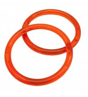 Çanta Aksesuar Akrilik Görünümlü Plastik Çanta Sapı 10 cm Yuvarlak