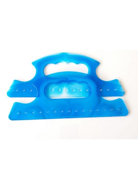 Çanta Aksesuar Akrilik Görünümlü Plastik Çanta Sapı Mavi No:6