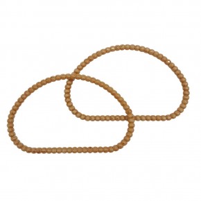 Çanta Aksesuar Akrilik Görünümlü Plastik Çanta Sapı No:16 Koyu Renk