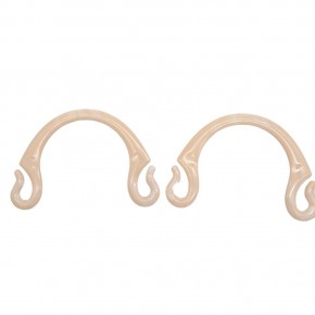 Çanta Aksesuar Akrilik Görünümlü Plastik Çanta Sapı No:28 Krem Renk