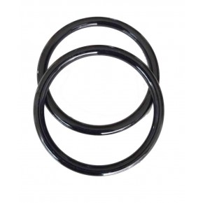 Çanta Aksesuar Akrilik Görünümlü Plastik Çanta Sapı Siyah