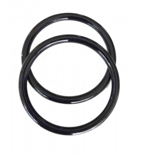 Çanta Aksesuar Akrilik Görünümlü Plastik Çanta Sapı Siyah