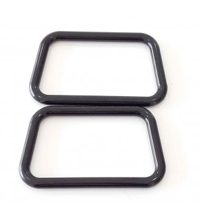 Çanta Aksesuar Akrilik Görünümlü Siyah Plastik Çanta Sapı