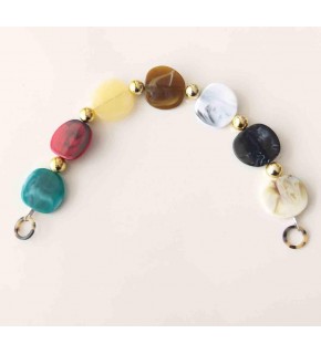 Çanta Aksesuar Akrilik Zincir 38 Cm Ucu Halkalı