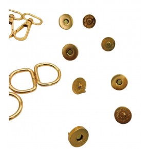 Çanta Aksesuar Aksesuar Set 4 er Adet (Kanca, D Halka, Kare Halka, Mıknatıs)