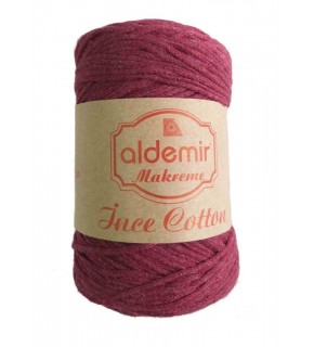 Çanta Aksesuar Aldemir İnce Pamuk Makrome Bordo No:13