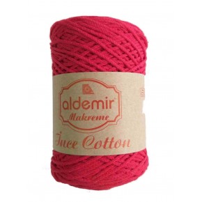 Çanta Aksesuar Aldemir İnce Pamuk Makrome Kırmızı No:12