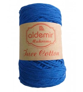 Çanta Aksesuar Aldemir İnce Pamuk Makrome Sak Mavi No:6