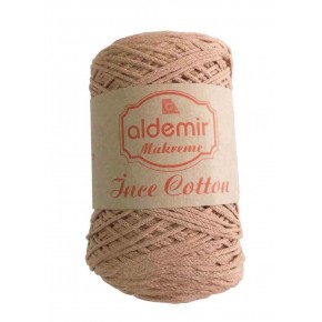 Çanta Aksesuar Aldemir İnce Pamuk Makrome Sütlü Kahve No:9