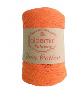 Çanta Aksesuar Aldemir İnce Pamuk Makrome Turuncu No:15