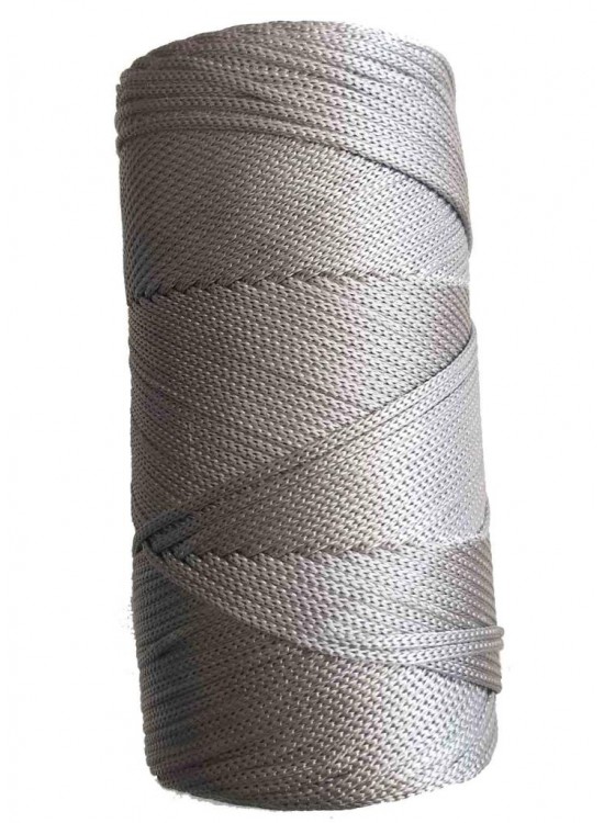 Çanta Aksesuar Angel Pp Makrome İp Koyu Gri No:24