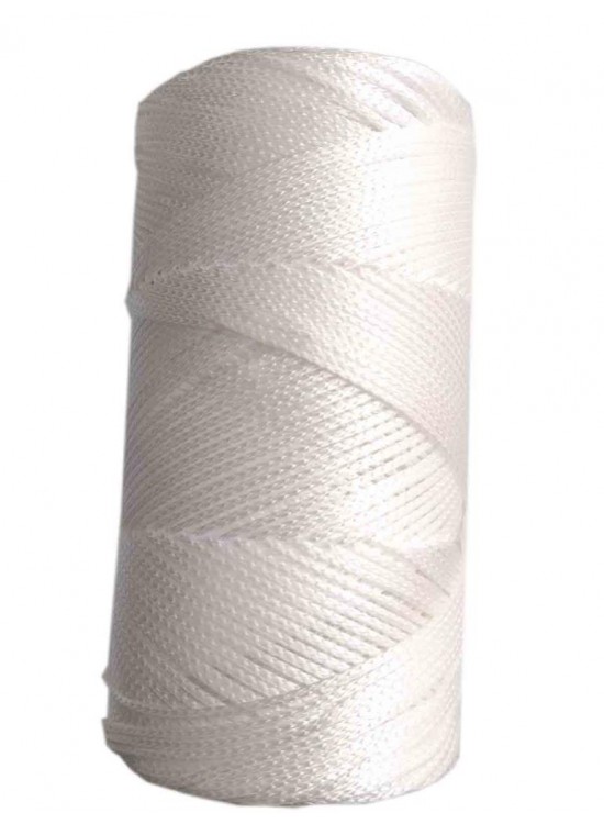 Çanta Aksesuar Angel Pp Makrome İp Parlak Beyaz No:31