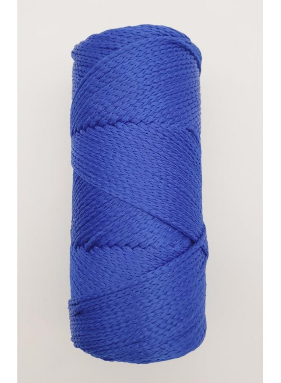 Çanta Aksesuar Angel PP Makrome İp Saks Mavi Renk No:34