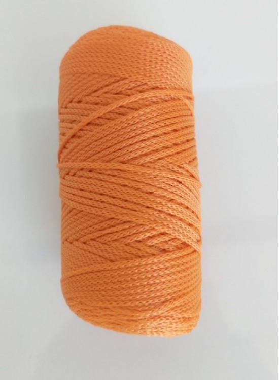 Çanta Aksesuar Angel Turuncu Renk Polyester Makrome No:3