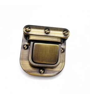 Çanta Aksesuar Antik Kare Model  Çanta Kilidi