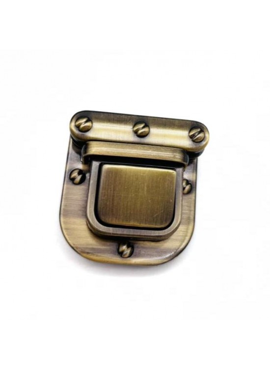 Çanta Aksesuar Antik Kare Model  Çanta Kilidi