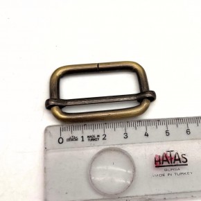 Çanta Aksesuar Antik Renk 4  Cm Çanta Tokası, Ayarlama Aparatı