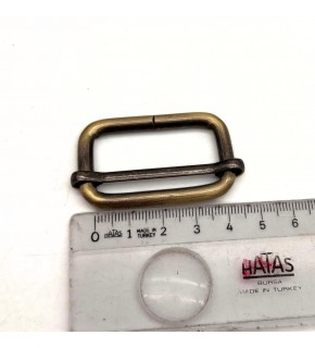 Çanta Aksesuar Antik Renk 4  Cm Çanta Tokası, Ayarlama Aparatı