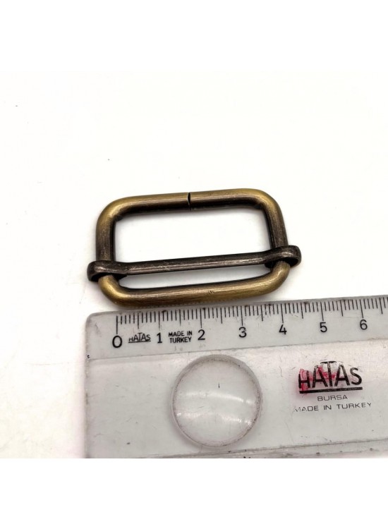 Çanta Aksesuar Antik Renk 4  Cm Çanta Tokası, Ayarlama Aparatı