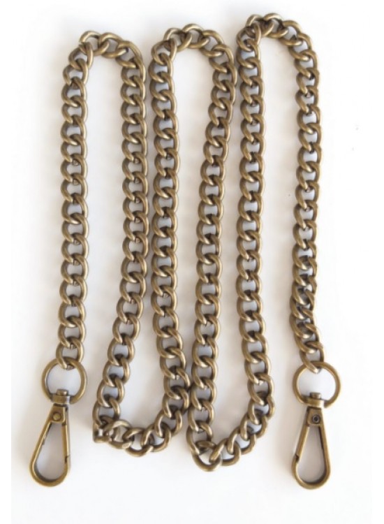 Çanta Aksesuar Antik Renk Zincir Kancalı 120 Cm