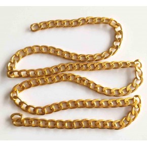 Çanta Aksesuar Antik Sarı Renk Çanta Zinciri