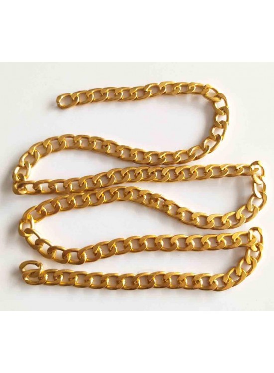 Çanta Aksesuar Antik Sarı Renk Çanta Zinciri