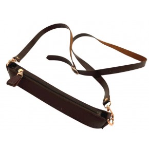 Çanta Aksesuar Atina Model Koyu Kahve Renk Çanta Yapım Seti Light Gold Metalli