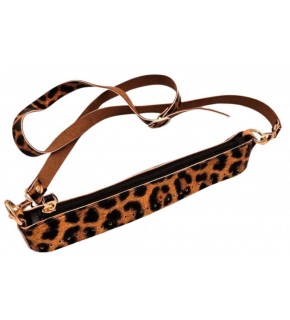 Çanta Aksesuar Atina Model Leopar Renk Çanta Yapım Seti Light Gold  Metalli