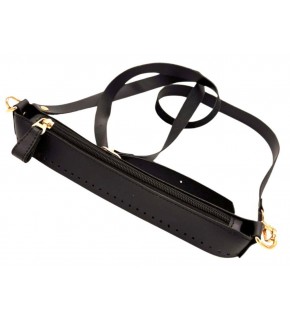 Çanta Aksesuar Atina Model Siyah Renk Çanta Yapım Seti Light Gold Metalli