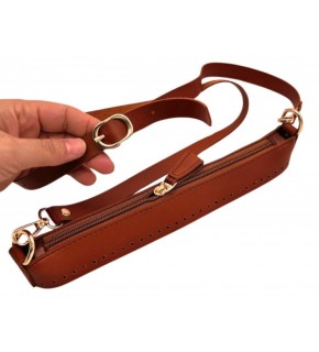 Çanta Aksesuar Atina Model Taba Çanta Yapım Seti Light Gold  Metalli