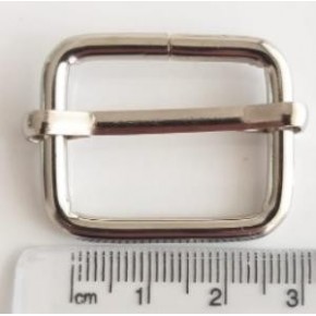 Çanta Aksesuar Ayarlama Aparatı Sürgüt 2,5 Cm Gümüş