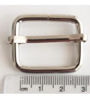 Çanta Aksesuar Ayarlama Aparatı Sürgüt 2,5 Cm Gümüş