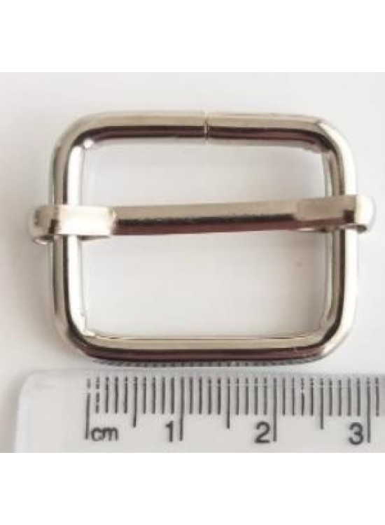 Çanta Aksesuar Ayarlama Aparatı Sürgüt 2,5 Cm Gümüş