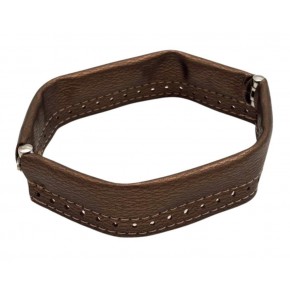 Çanta Aksesuar Bakır Renk Derili Metal Çanta Ağzı 18 Cm