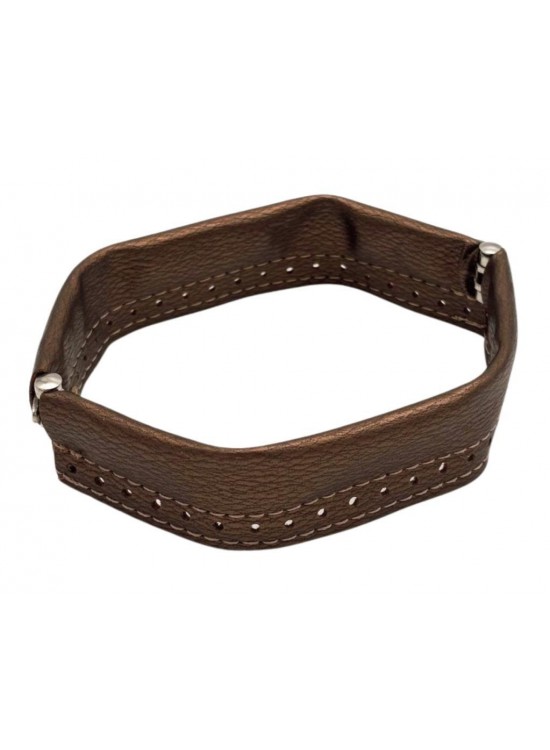 Çanta Aksesuar Bakır Renk Derili Metal Çanta Ağzı 18 Cm