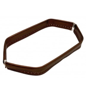 Çanta Aksesuar Bakır Renk Derili Metal Çanta Ağzı 33 Cm