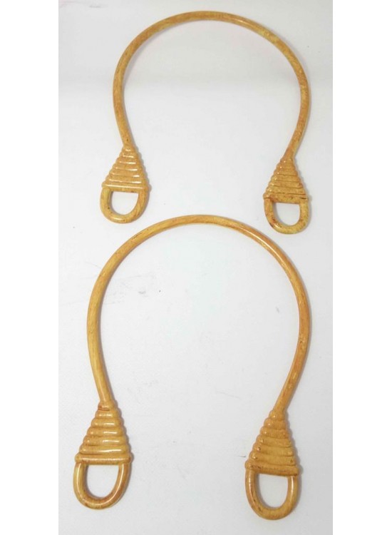 Çanta Aksesuar Bambu Görünümlü Plastik Çanta Sapı