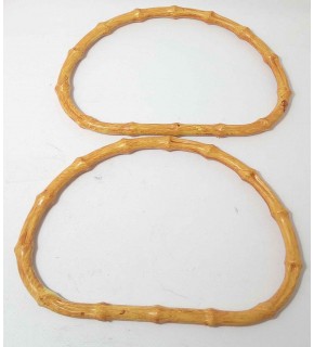 Çanta Aksesuar Bambu Görünümlü Plastik Çanta Sapı