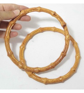 Çanta Aksesuar Bambu Görünümlü Plastik Çanta Sapı